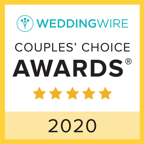 Wedding Wire 2020 Couple's Choice Award