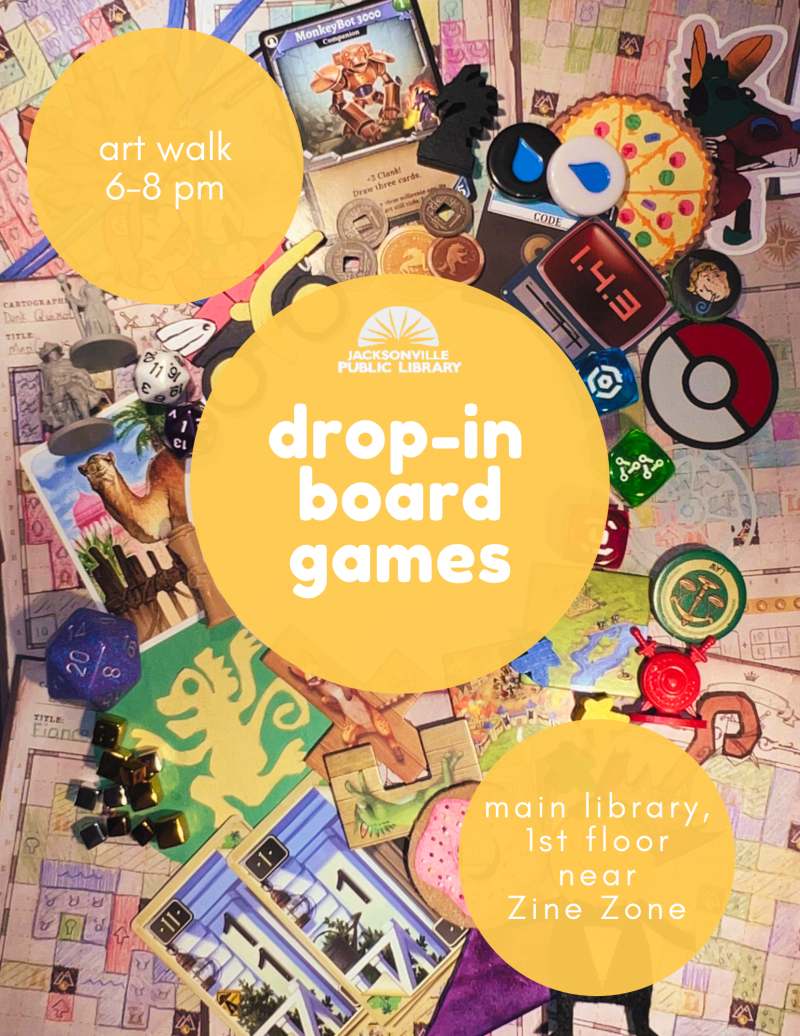 Board Game Night flyer