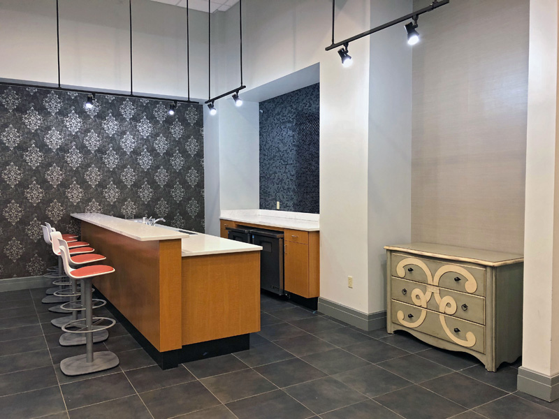 the Lounge at the Main Library