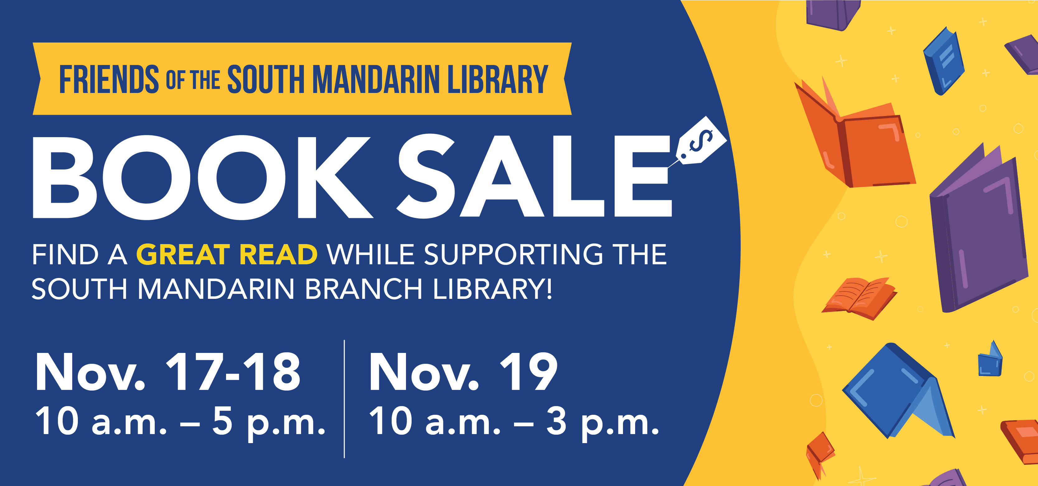 Used Book Sale At South Mandarin Branch